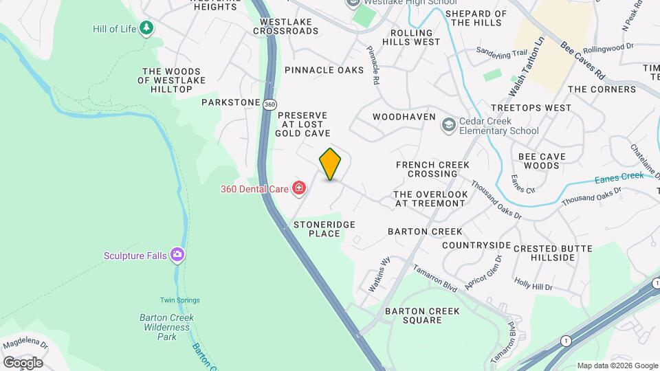 3627 Stoneridge Rd Map and Location Details