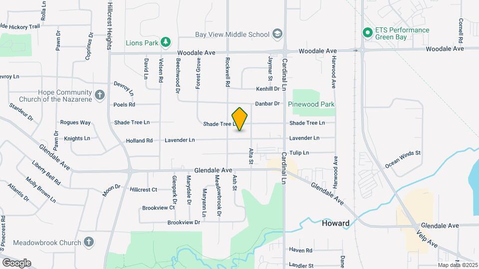 2688 Lavender Ln Map and Location Details