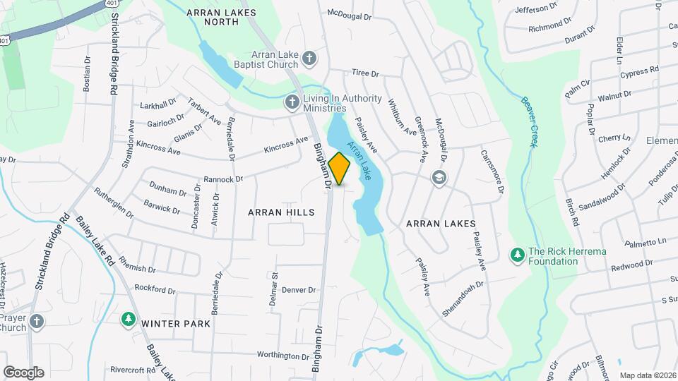 1651 Greenock Ave Map and Location Details