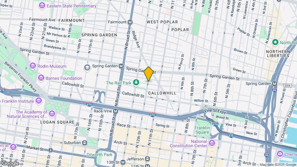 449 N 12th St Map and Location Details