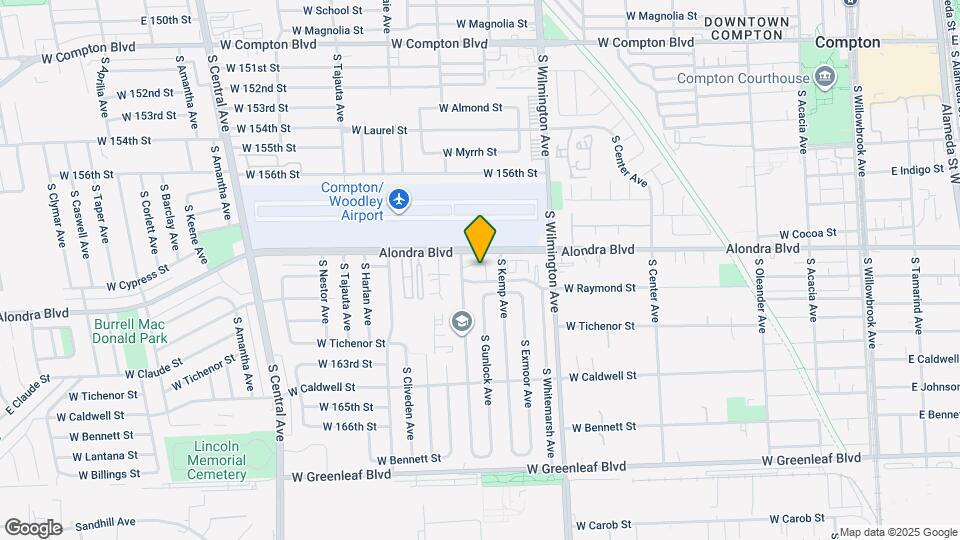 900 S Dwight Ave Map and Location Details