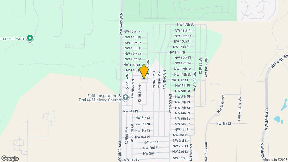 5789 NW 10th St Map and Location Details