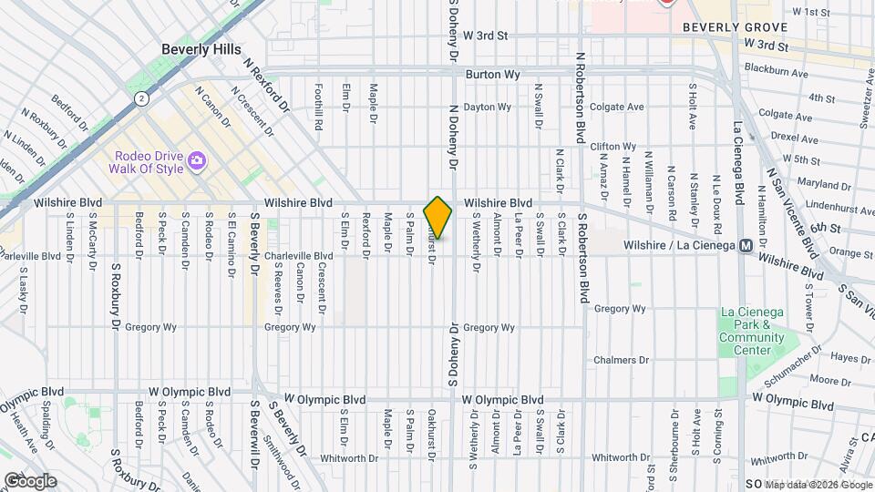 148 S Oakhurst Dr Mapa y Detalles de la Ubicación