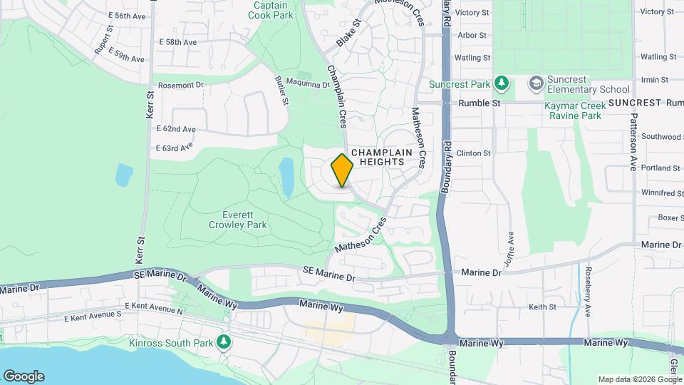 3316 Flagstaff Pl Map and Location Details