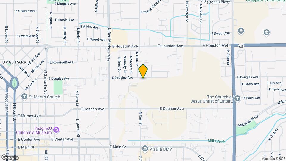 1715 E Douglas Ave Mapa y Detalles de la Ubicación