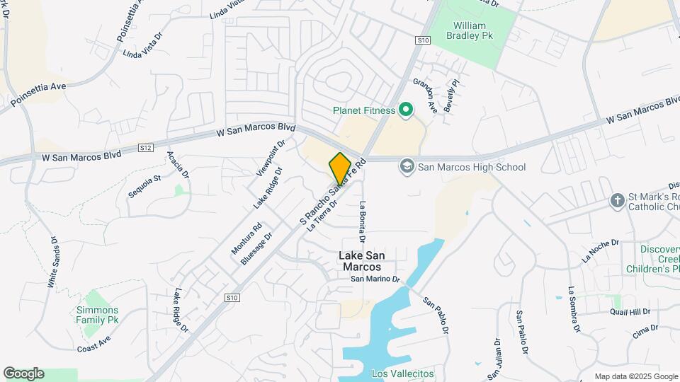 856 La Tierra Dr Map and Location Details
