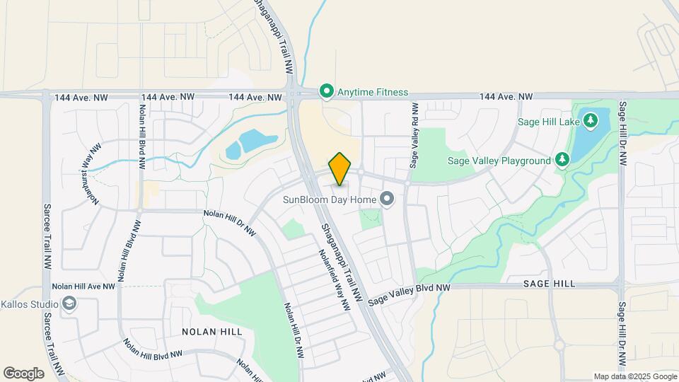 444 Sage Valley Dr NW Map and Location Details