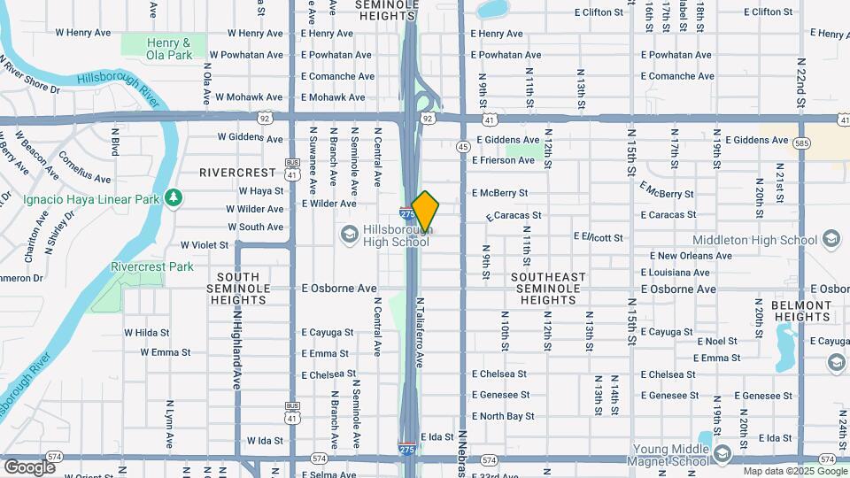 701 E Ellicott St, Unit Detached Unit Map and Location Details