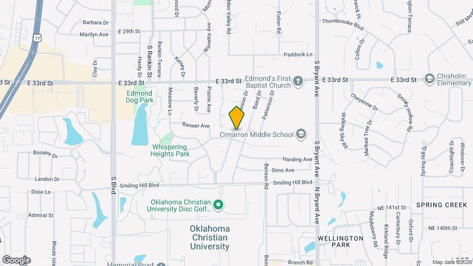 3608 Jim Robison Dr Map and Location Details