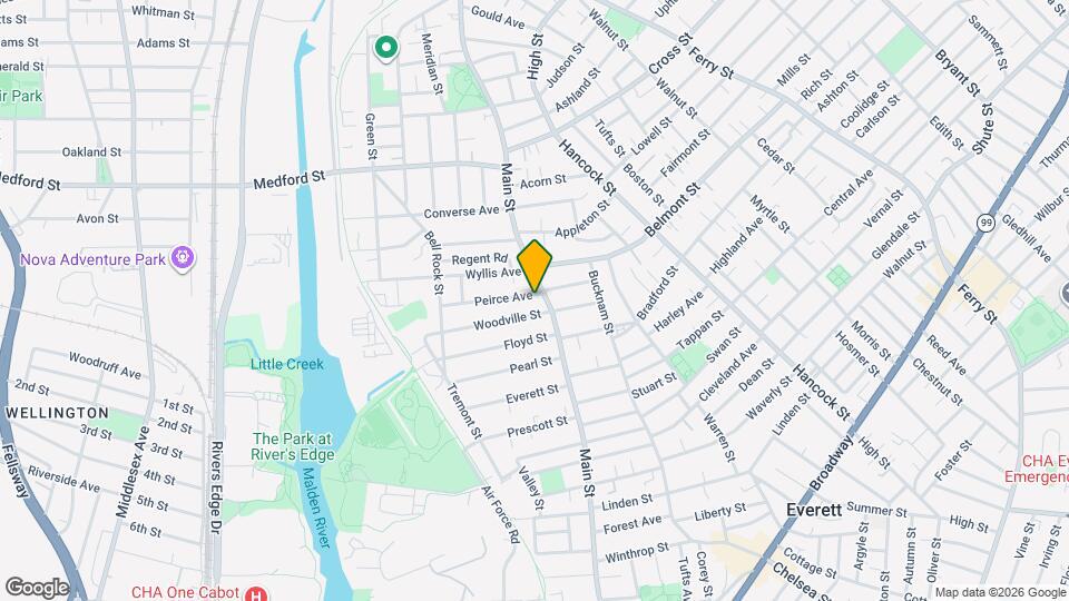 6 Peirce Ave, Unit 6 Peirce Ave Map and Location Details