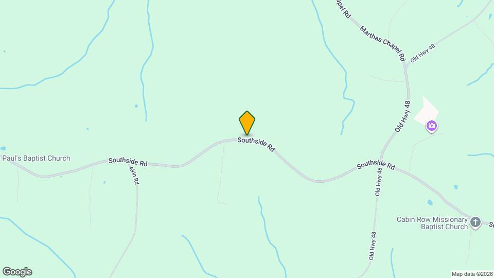 829 Southside Rd Map and Location Details