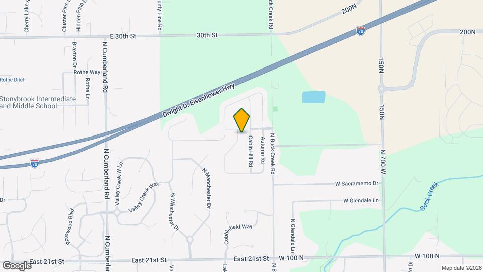 2571 Apple Tree Ln Mapa y Detalles de la Ubicación