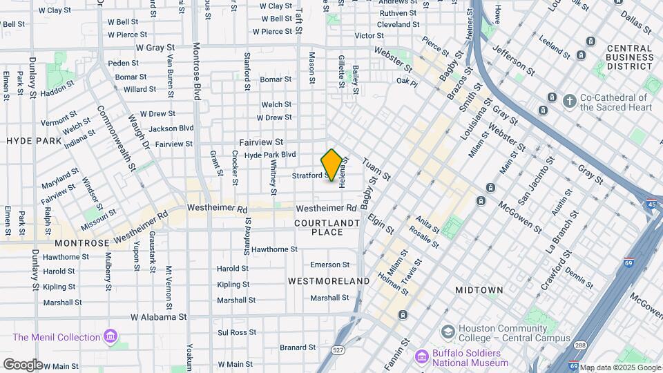205 Avondale St Map and Location Details