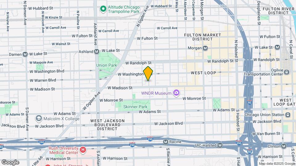 28 N Throop St Mapa y Detalles de la Ubicación