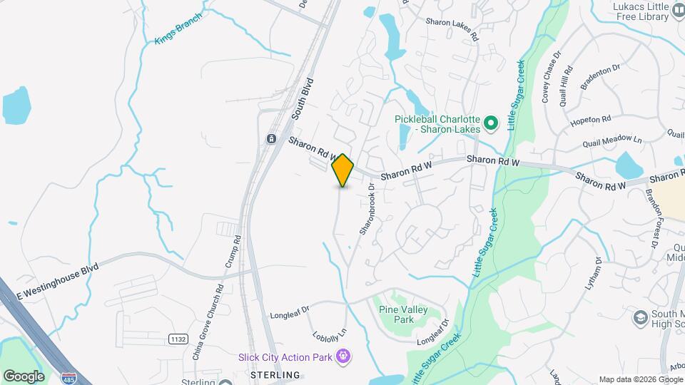 8539 Sharonbrook Dr Mapa y Detalles de la Ubicación