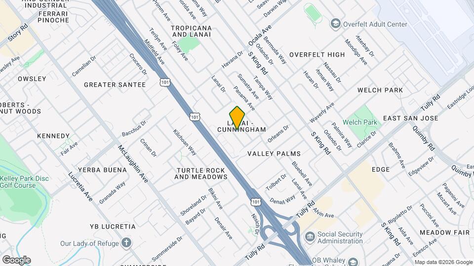 2042 Terilyn Ave Map and Location Details