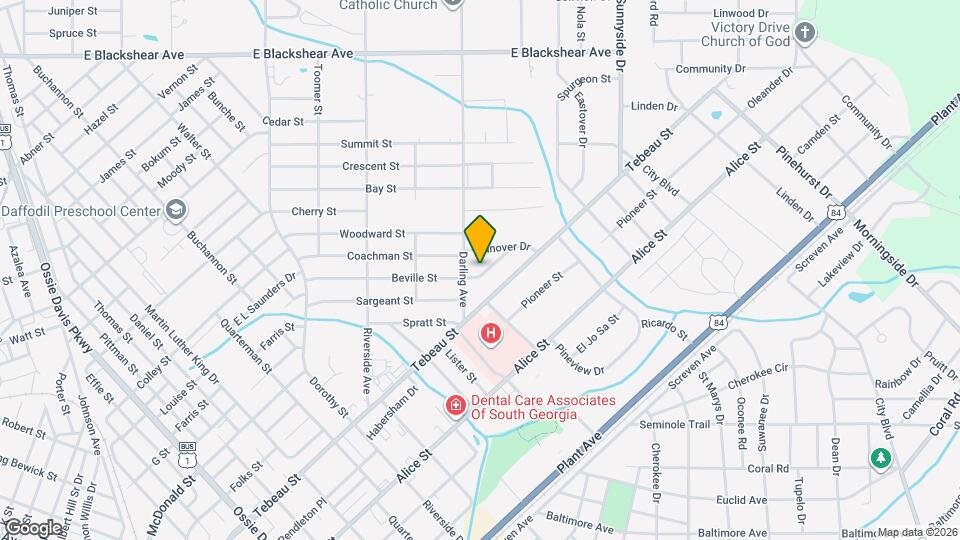 512 Beville St Map and Location Details