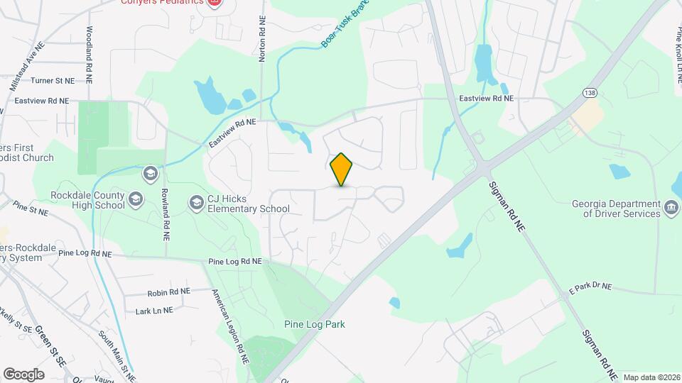 2013 Briar Creek Ct NE Mapa y Detalles de la Ubicación