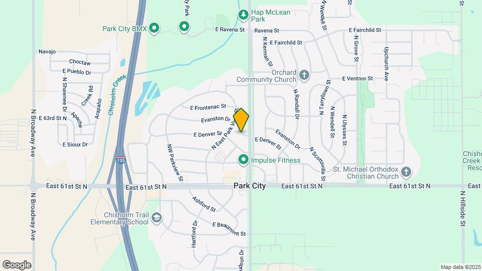 1635 Evanston Dr Map and Location Details