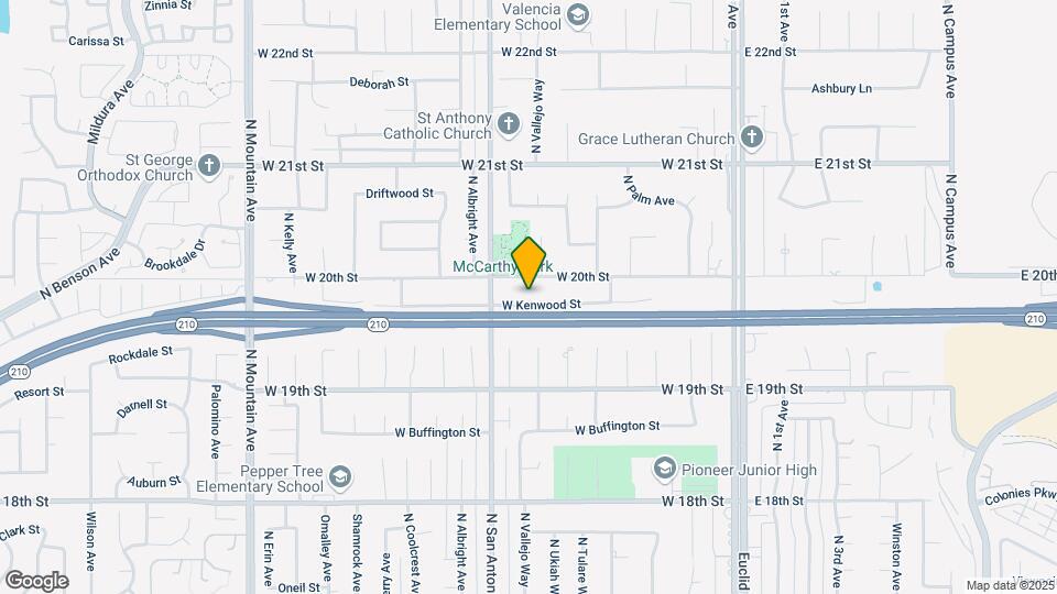 681 Kenwood St Map and Location Details