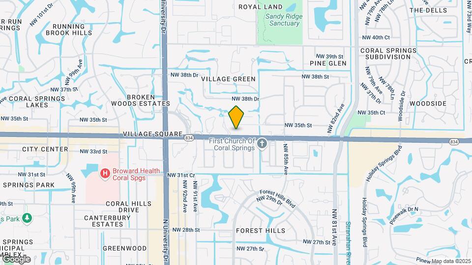 8803 W Sample Rd Map and Location Details
