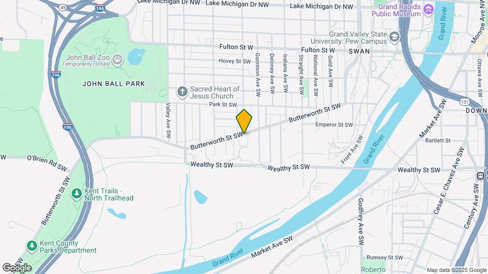 1000 Butterworth St SW Map and Location Details