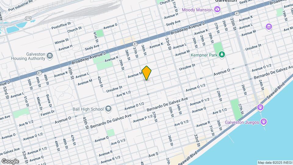 1512 37th St Map and Location Details