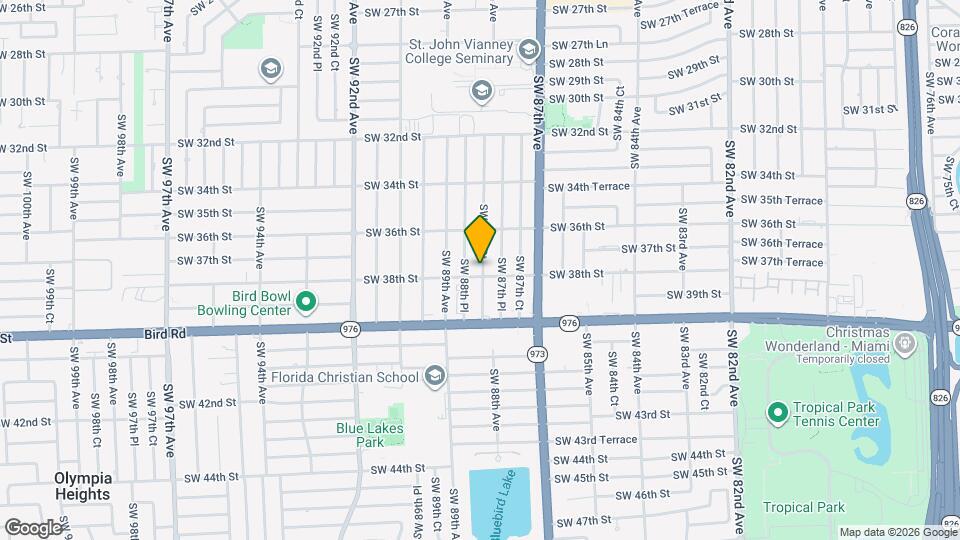 3796 SW 88th Ct Map and Location Details