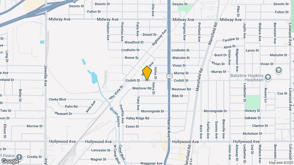 2821 Corbitt St Mapa y Detalles de la Ubicación