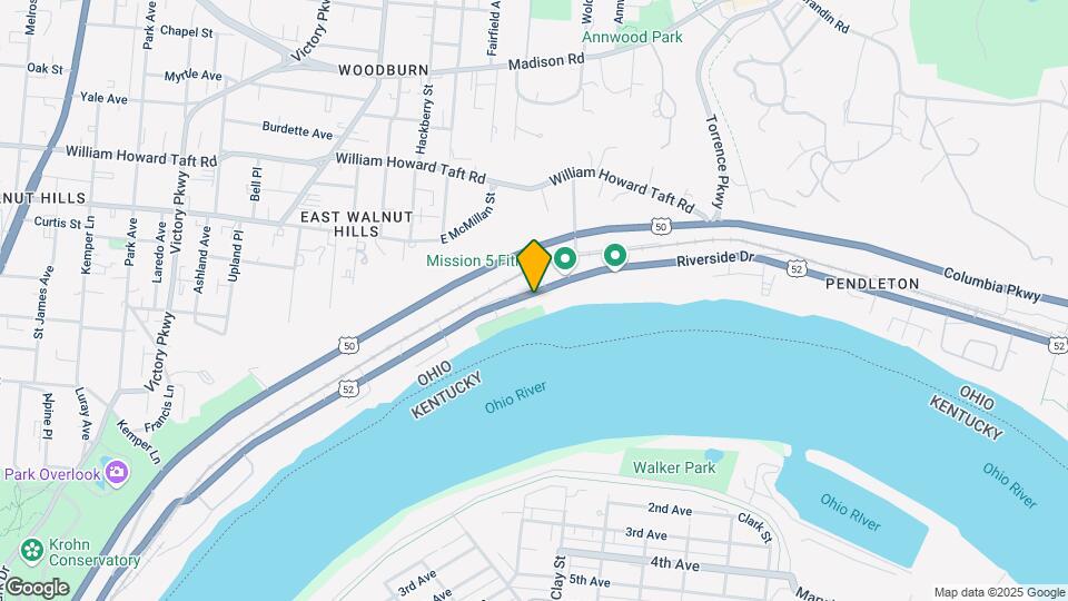 2233 Riverside Dr Map and Location Details