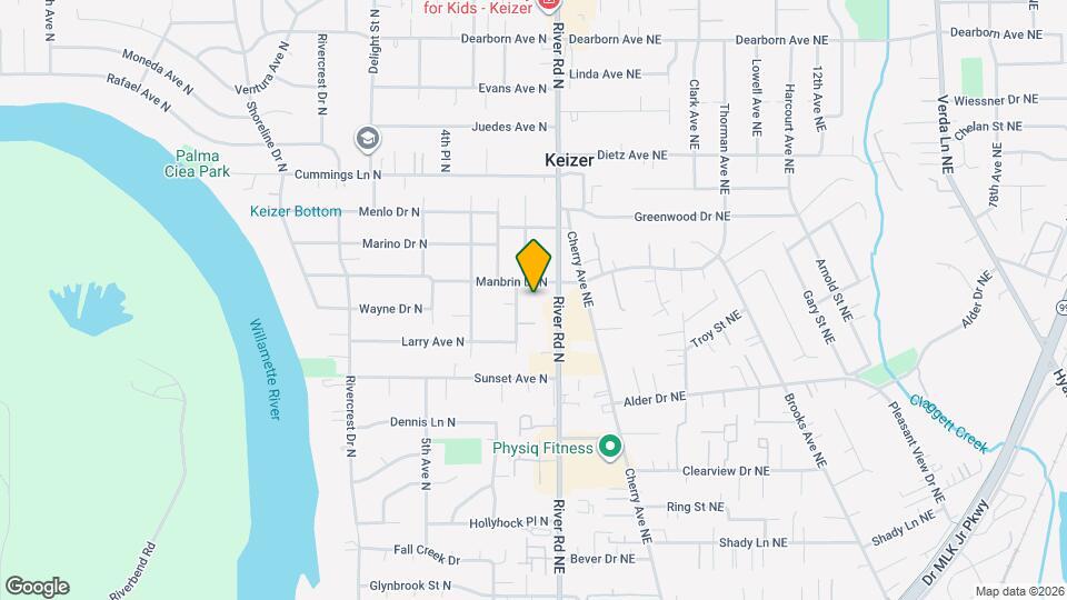 158 Manbrin Dr NE Map and Location Details