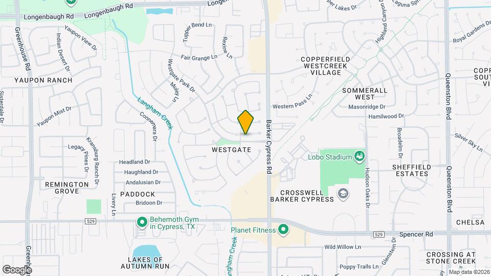 18039 Parkwille Ln Map and Location Details