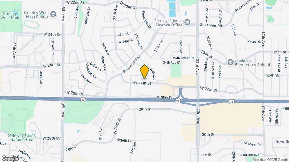 2515 W 27th St Map and Location Details