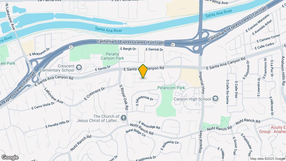 5355 E Suncrest Rd Map and Location Details