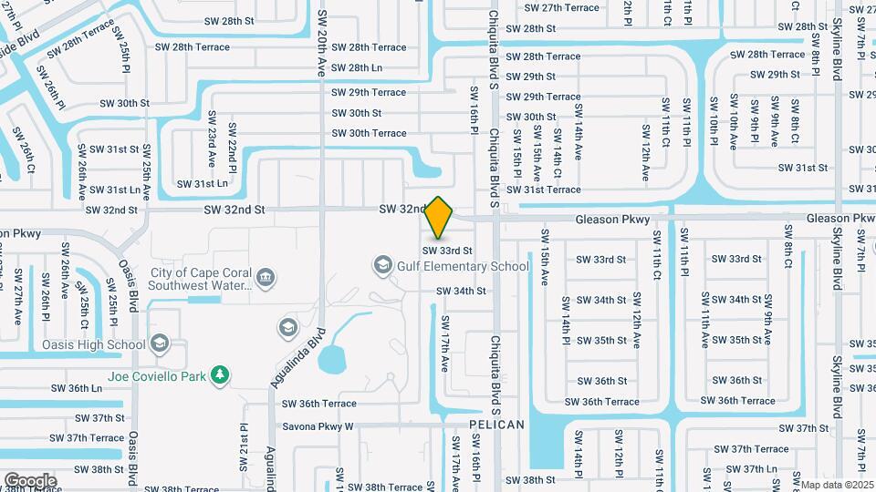 1713 SW 33rd St Map and Location Details