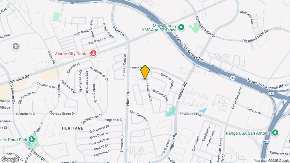 203 Shadbush St Map and Location Details