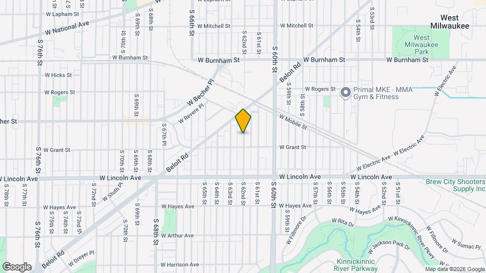 2147 S 62nd St Map and Location Details