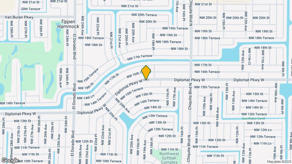 1830 Diplomat Pkwy W Map and Location Details