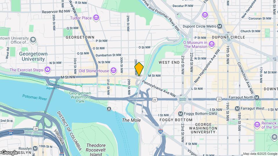 2715 Pennsylvania Ave NW Map and Location Details