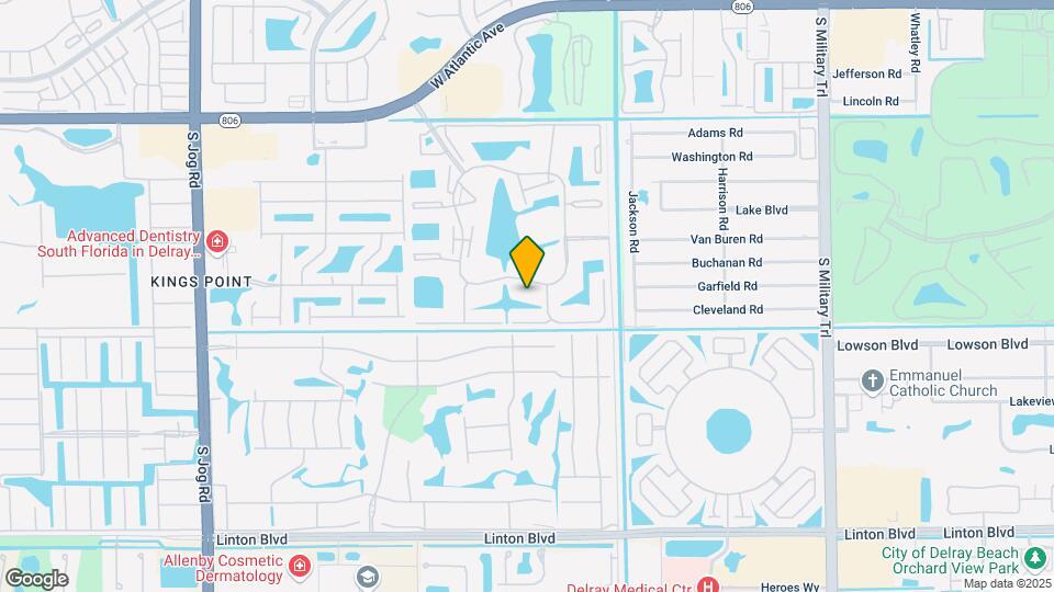 15234 Lakes of Delray Blvd Map and Location Details