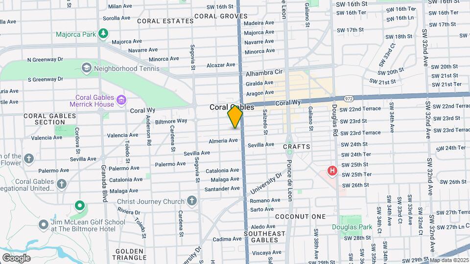 414 Valencia Ave Mapa y Detalles de la Ubicación