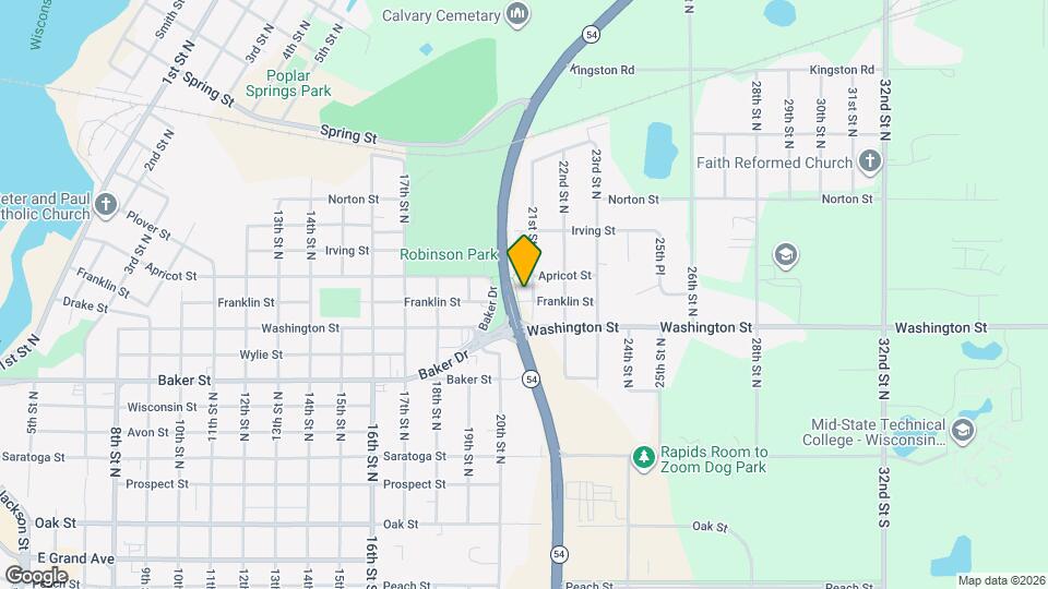 911 21st St N Map and Location Details