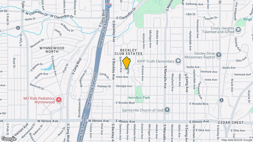 1715 Ramsey Ave Map and Location Details