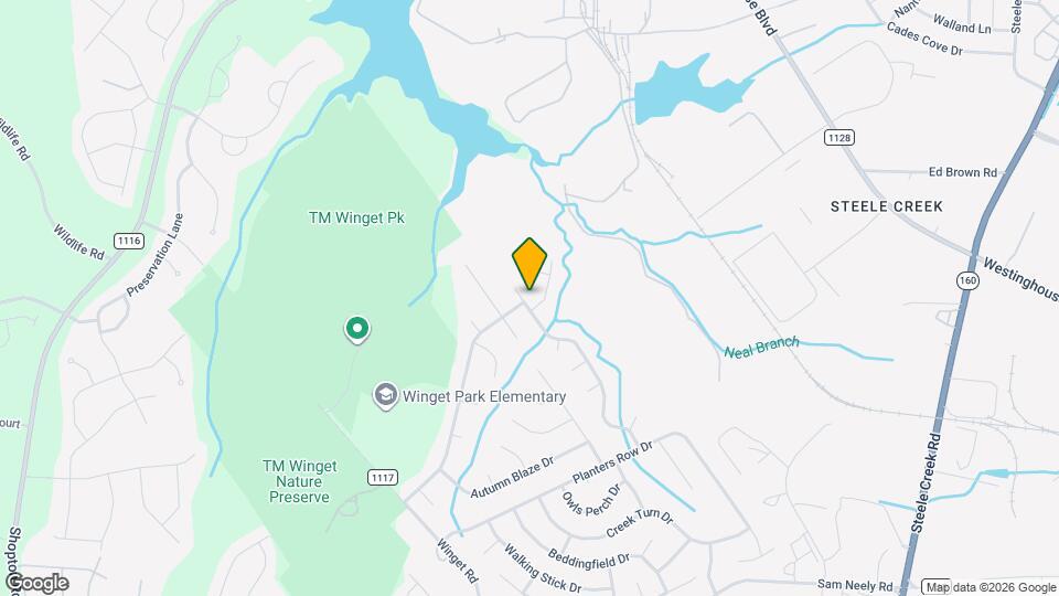 3725 Planters Watch Dr Mapa y Detalles de la Ubicación