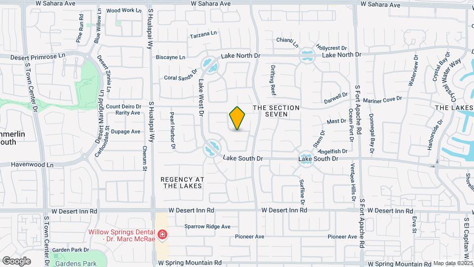 9725 Sierra Mesa Ave Map and Location Details