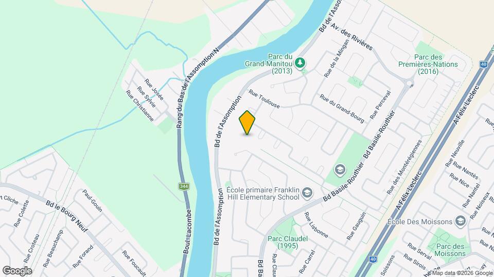 1372 Rivoli St Map and Location Details