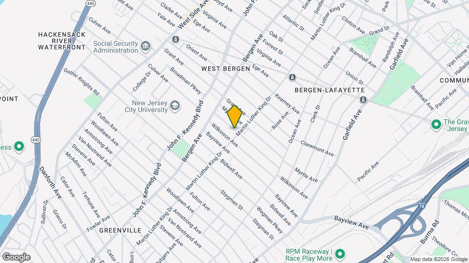 103 Bostwick Ave Map and Location Details