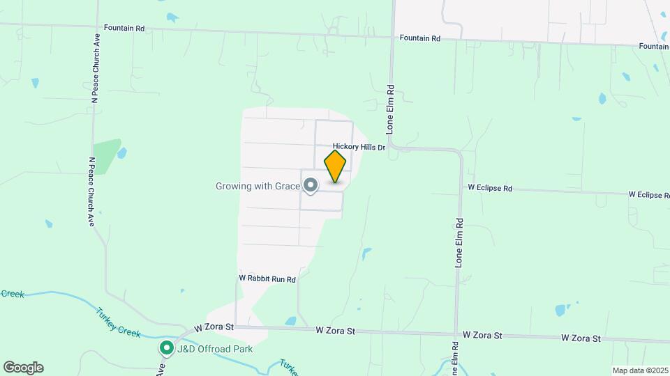1709 Redbud Dr Map and Location Details