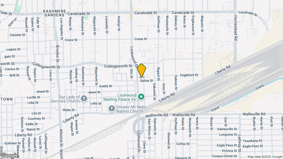 3603 E Lockwood Dr Map and Location Details