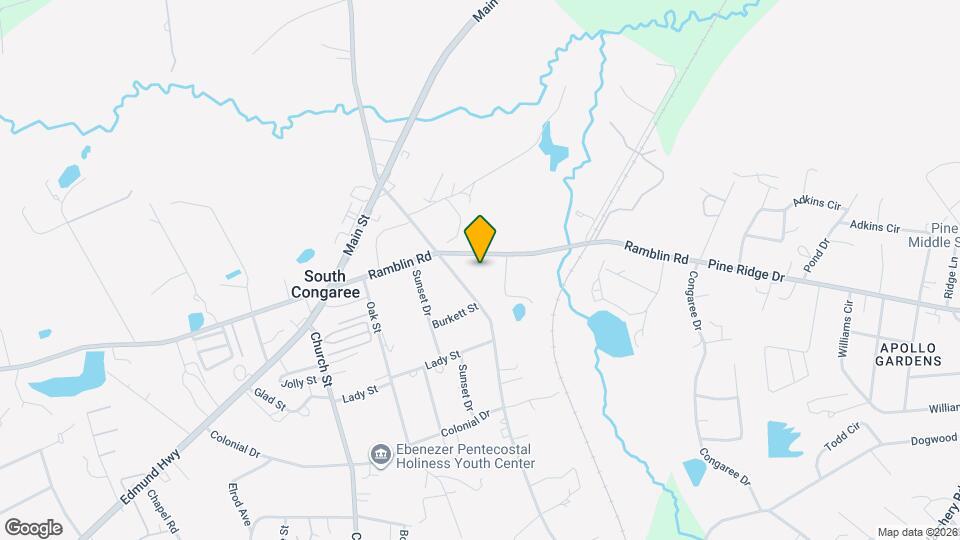 1348 Ramblin Rd Map and Location Details